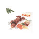 Gefu piccante shish kebab spiezen - 4-delig - rvs bbq spiezen - 23 cm