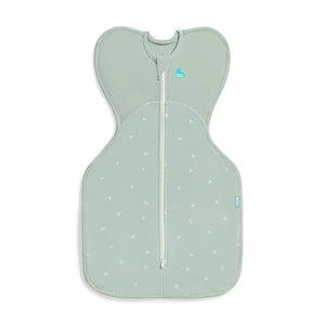 Love to dream ™ babyslaapzak swaddle up™ - inbakeren - baby 0-3 maanden - 3.5-6 kg - all season - 1.5 tog - olive twigs