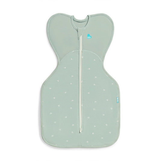 Love to dream ™ babyslaapzak swaddle up™ - inbakeren - baby 0-3 maanden - 3.5-6 kg - all season - 1.5 tog - olive twigs