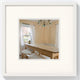 Walther peppers - houten lijst - fotoformaat 30x30 cm - polair wit