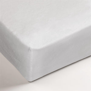 Ambiante - polyester - molton - hoeslaken - extra breed - 180x200 210 cm - wit