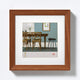 Walther fiorito - mdf houten lijst - fotoformaat 30x30 cm - donkere eik