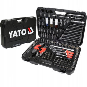 Yato gereedschapset 1 4 , 3 8 , 1 2 - 198 delig
