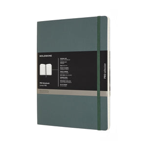 Moleskine professional notitieboek - extra large - softcover - bos groen