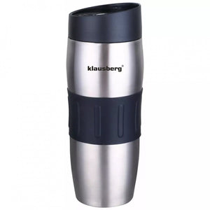 Klausberg thermische beker 380ml kb-7542 - roestvrijstalen isolatiemok - warmhoudbeker voor dranken - 6 uur warm - dubbelwandig