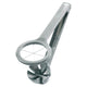 Westmark eisnijder voor 6 partjes, tang, lengte: 18,1 cm, aluminium roestvrij staal, columbus, grijs, 10602260