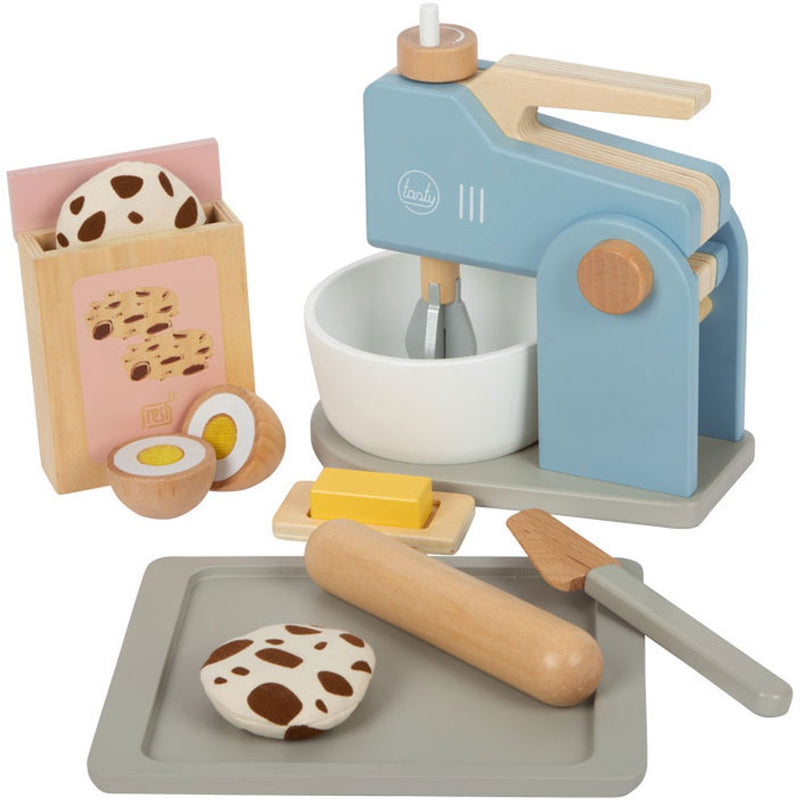 Afbeelding laden in galerijviewer, Small foot - houten mixer set, 12dlg.
