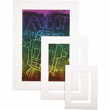 Http: www.cchobby.nl passepartout-lijsten-a3-a4-a5-afm-17x23-25x34-35-48-cm-dikte-0-4-mm-270-gr-wit-75-stuk-1-doos