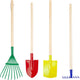 Small foot - houten kinder tuingereedschap, 4dlg.