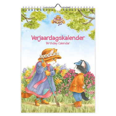 Comello franciens katten a4 verjaardagskalender mollie