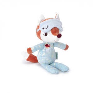 Lilliputiens - slaapvriendje alice - knuffel met glow-in-the-dark slaapmasker en pyjama - 30 cm - geschikt vanaf 6 maanden
