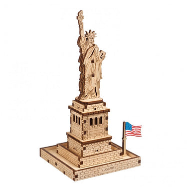 Ugears houten 3d model - vrijheidsbeeld