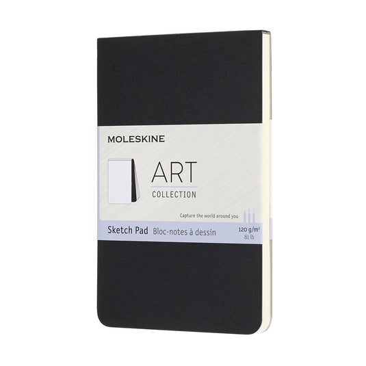 Moleskine art schetsblok - pocket - zwart