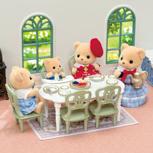 Sylvanian families 5867 elegante eetkamer set