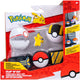 Jazwares pokémon - clip 'n' go poke ball belt set - pikachu #5 with premier ball, ultra ball electric-type themed belt