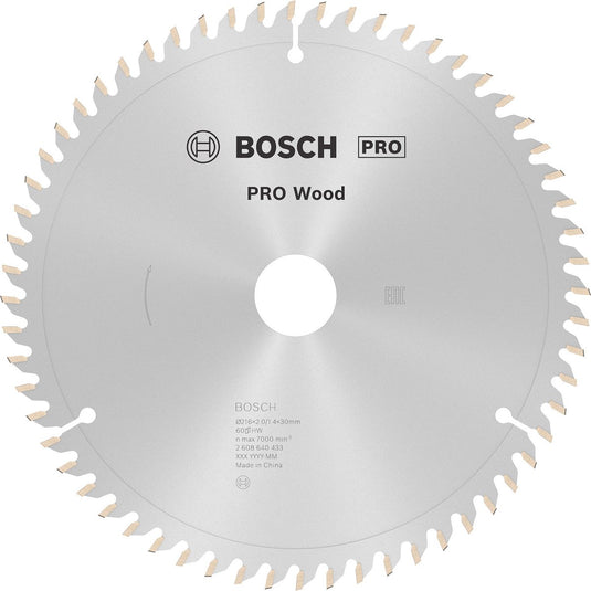 Bosch pro wood cirkelzaagblad, 216 x 2 x 30 mm