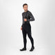 Rogelli essential heren lange fietsbroek - zeem - bretels - zwart