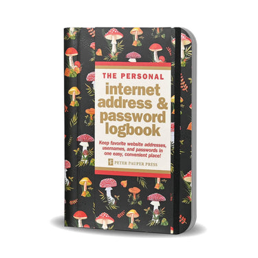 Peter pauper logbook internet address password mushrooms