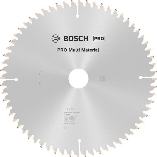 Bosch cirkzb multi 235x30 25x2,4 64t tr-f