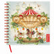 Comello agenda - 2027 - familie - carousel - 6pers. - 17mnd. - zachte kaft - 19x20,5cm