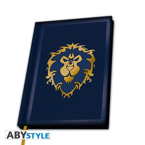 Abystyle world of warcraft - alliance a5 notitieboekje