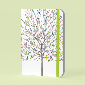 Peter pauper mid size notitieboek tree of budgies