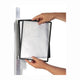 Durable wandhouder voor bureaustandaard vario magnet wall 5 zwart din a4 aantal meegeleverde displaypanels 5