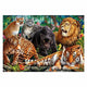 Clementoni - puzzel - 500 stukjes - wilde katachtigen - puzzel voor volwassenen - high quality collection