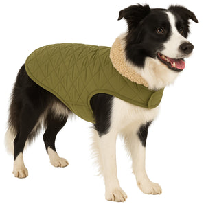 Flamingo hondenjas – bonnie – honden jas – hondenjasjes winter – hondenjas waterdicht – 50 cm – a:50cm b:38-40cm c:62-68cm – groen