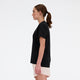 New balance sport essential t-shirt dames sportshirt - black
