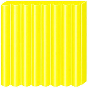 Fimo klei soft effect neon geel nr. 101 - 57gram