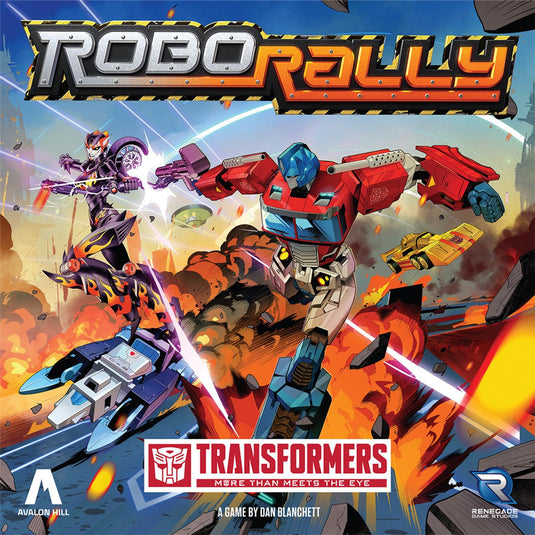 Renegade game studios robo rally transformers - bordspel - engelstalig -