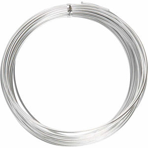Creativ company alu draad 2 mm zilver 10 m