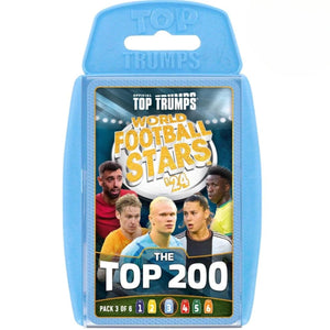Winning moves top trumps - kaartspel - world football stars top 200 - pack 3 6 - engels
