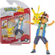 Jazwares pokémon battle feature figuur ash pikachu 11cm action figuur