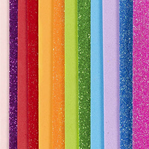 Creativ company foam vellen 14 x 25 cm kleurrijk 12 vel