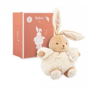 Kaloo patapouf - knuffel - muziekknuffel - kleur crème - konijn