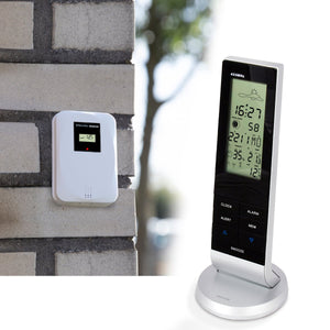 Alecto ws-1150 - professioneel weerstation met draadloze buitensensor- zwart