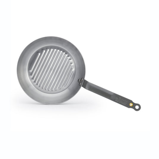Debuyer de buyer mineral b grillpan 26 cm – plaatstalen grillpan – pfas-vrij – geschikt voor inductie – made in france