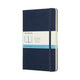 Moleskine classic notitieboek - large - hardcover - gestippeld - saffier blauw