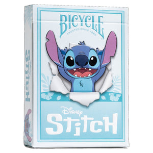 Bicycle disney stitch inspired playing cards - premium speelkaarten - poker - officieel gelicentieerd - collectible