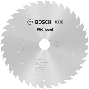 Bosch standard for wood - cirkelzaagblad - 165 mm - 20 mm - 36 tanden