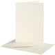 Creativ company kaarten enveloppen 15x10,5 cm off-white 10 stuks