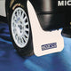 Sparco universele spatlappen 'large' - wit set à 2 stuks