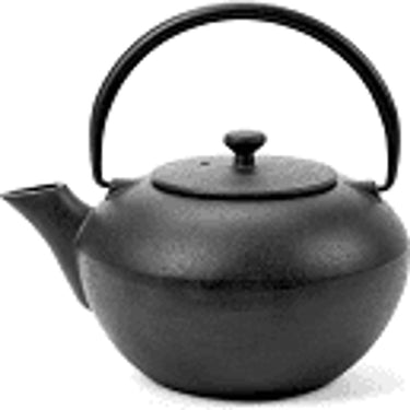 Serax - pascale naessens pure - theepot l - zwart
