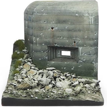 Vallejo modelbouwpakket diorama - sc012 wwii bunker diorama plastic - 1:35 - modelbouw