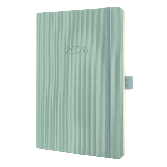 Sigel weekagenda 2026 conceptum - formaat a5 - mint - softcover - si-c2638