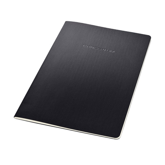 Sigel notitieboek a4 - conceptum - zwart - softcover - 64 pagina's - 80 grams - ruit - si-co860