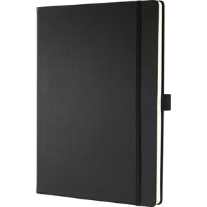 Sigel notitieboek - conceptum - a4 - zwart - hardcover - 194 pagina's - 80 grams - dots - si-co108