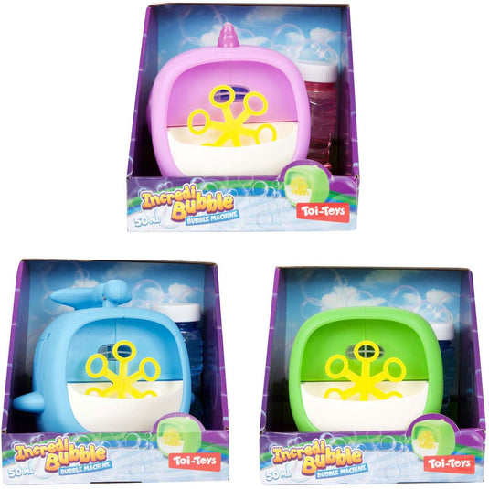 Toi-toys incredibubble bellenblaasmachine kubus